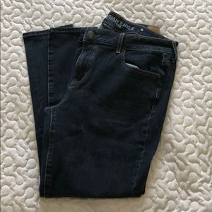 American Eagle dark wash jegging - short length